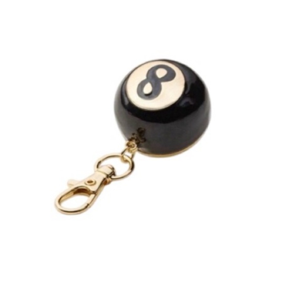 Kate Spade New York X Target Bag Charms Lucky 8 Ball nwt